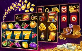 Mesin Arcade game interface showing rapid-spin wheels and colorful symbols